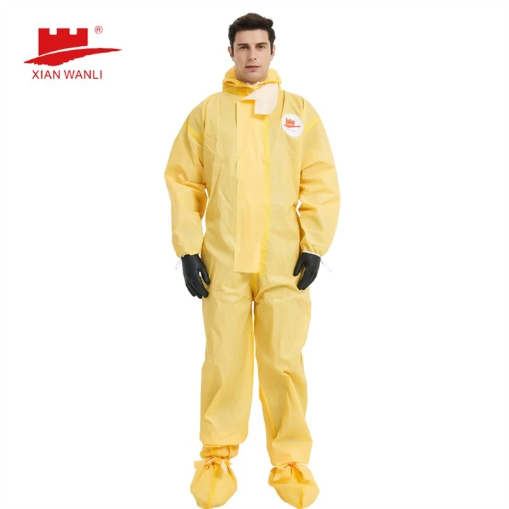 Cat. III TYPE 3B/4B Chemical Liquid Tight Coverall